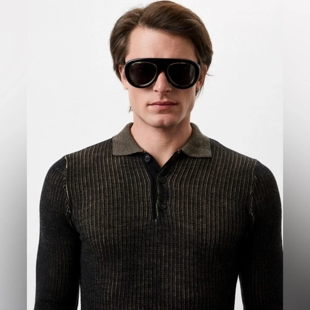 Gucci Eyewear GG1152S 002 tortoiseshell pilot-frame sunglasses